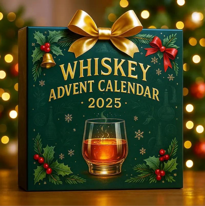 Whiskey Advent Calendar 2025 - Premium Holiday Gift Box